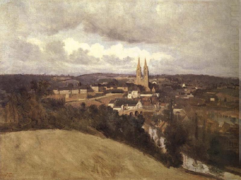 Corot Camille View of Saint-It china oil painting image